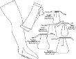Kannik's Korner Stockings, Pockets and Mitts Pattern