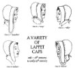A Variety of Lappet Caps Pattern by Country Wives Patterns