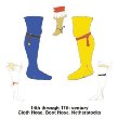 14th-17th Century Cloth Hose, Boot Hose and Netherstocks Pattern by Reconstructing History